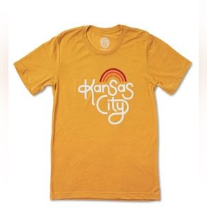 Retro Mustard Kansas City T-Shirt